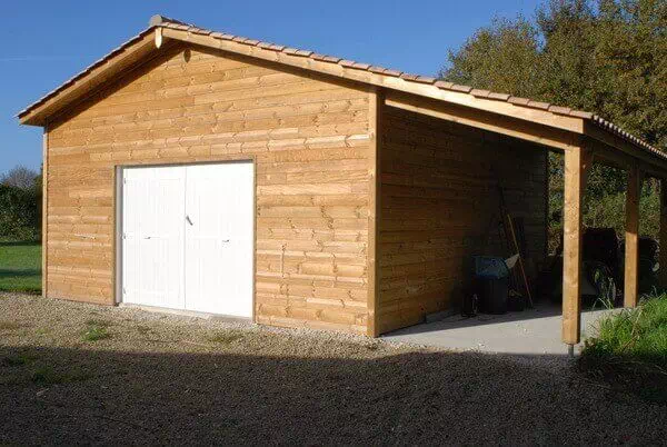 Réalisation d'une construction de garage en Vendée