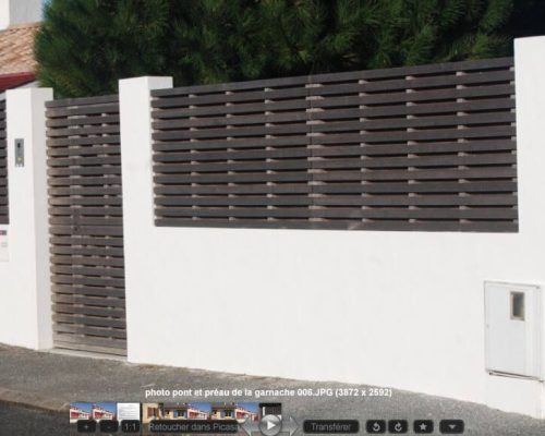 Réalisation d'une clôture, barrière à Saint-Hilaire-de-Riez