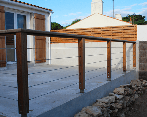 Réalisation d'une clôture, barrière à Saint-Hilaire-de-Riez