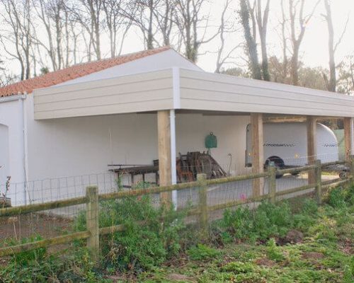 Réalisation d'un carport en Vendée