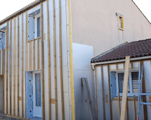 Réalisation d'une isolation en Vendée, à Saint-Hilaire-de-Riez